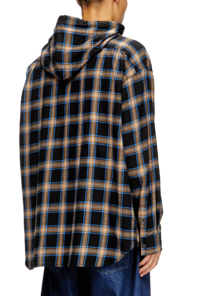 ING DIESEL S-DEWNY-HOOD-AJFI SHIRT - Kép 2