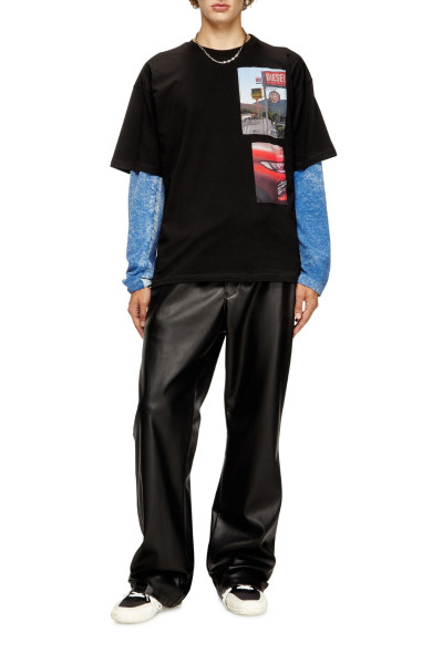 PÓLÓ DIESEL T-BOXT-T3 T-SHIRT - Kép 2
