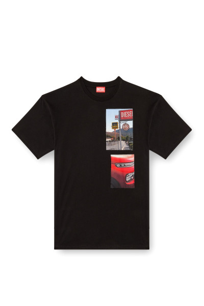 PÓLÓ DIESEL T-BOXT-T3 T-SHIRT - Kép 4