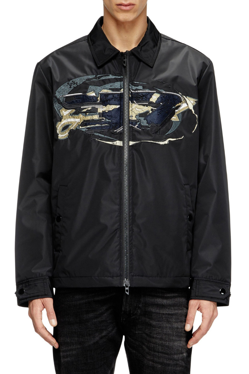 Levně Bunda diesel j-oachim-d-padd jacket black