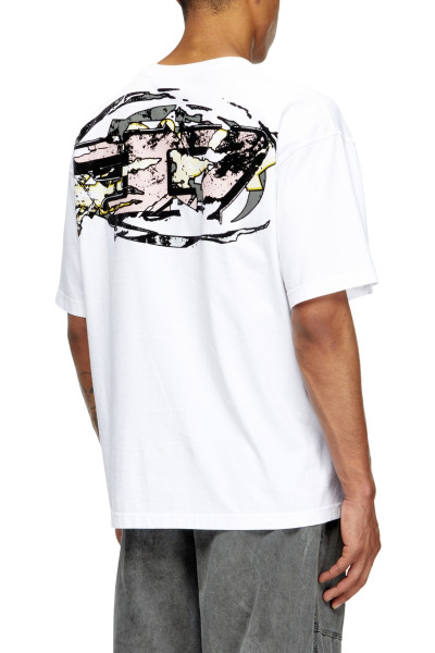 TRIČKO DIESEL T-BOXT-T24 T-SHIRT - Fotografie č. 1