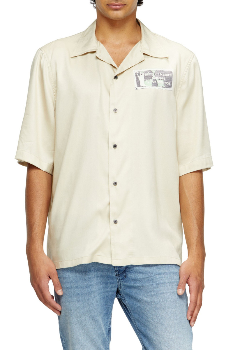 Košeľa Diesel S-Brack-B-Epbr Shirt Brown