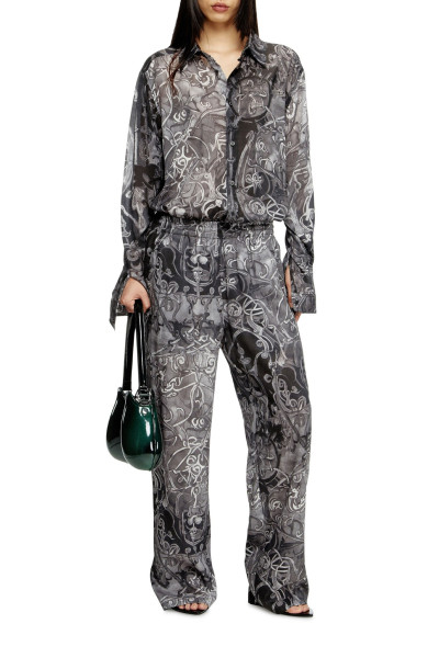 KALHOTY DIESEL P-THECK-A-AJFW TROUSERS - Fotografie č. 1