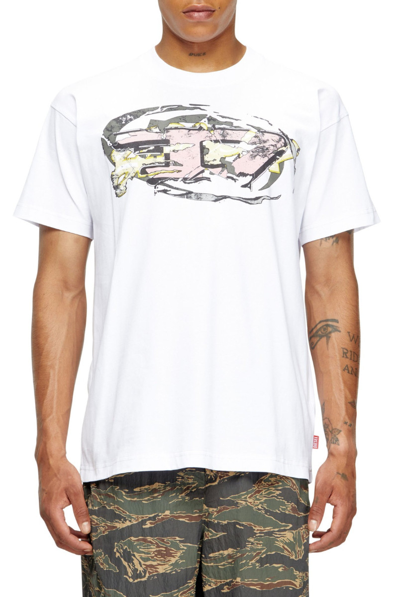 Póló Diesel T-Norm-T11 T-Shirt White