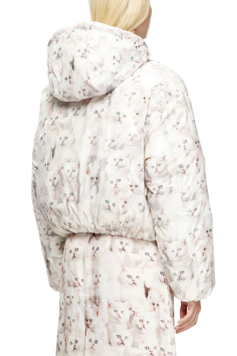 Bunda Diesel W-Inner-R1 Jacket White