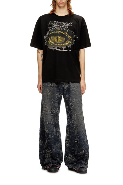 PÓLÓ DIESEL T-BOXT-T25 T-SHIRT - Kép 2