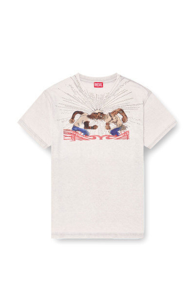 PÓLÓ DIESEL T-NORM-T15 T-SHIRT - Kép 4