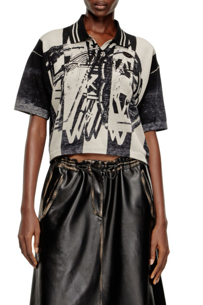 POLOKOŠEĽA DIESEL M-OLIBA-POLO KNITWEAR - Fotografia č. 1