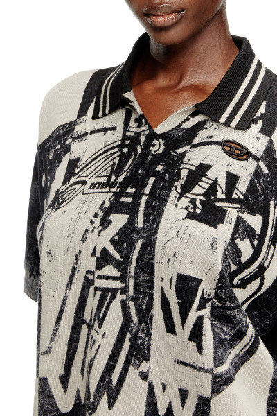 POLOKOŠEĽA DIESEL M-OLIBA-POLO KNITWEAR - Fotografia č. 4