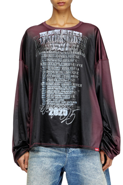 TRIČKO DIESEL T-OLAVI-AA T-SHIRT - Fotografie č. 5