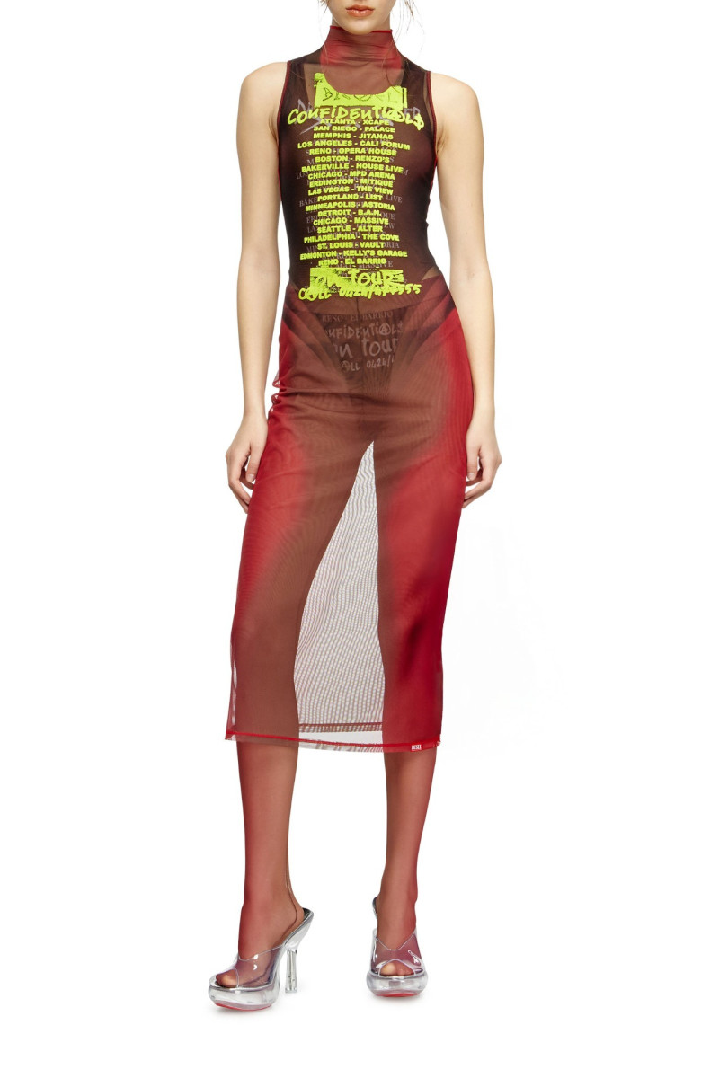 Šaty Diesel D-Agnec Dress Brown