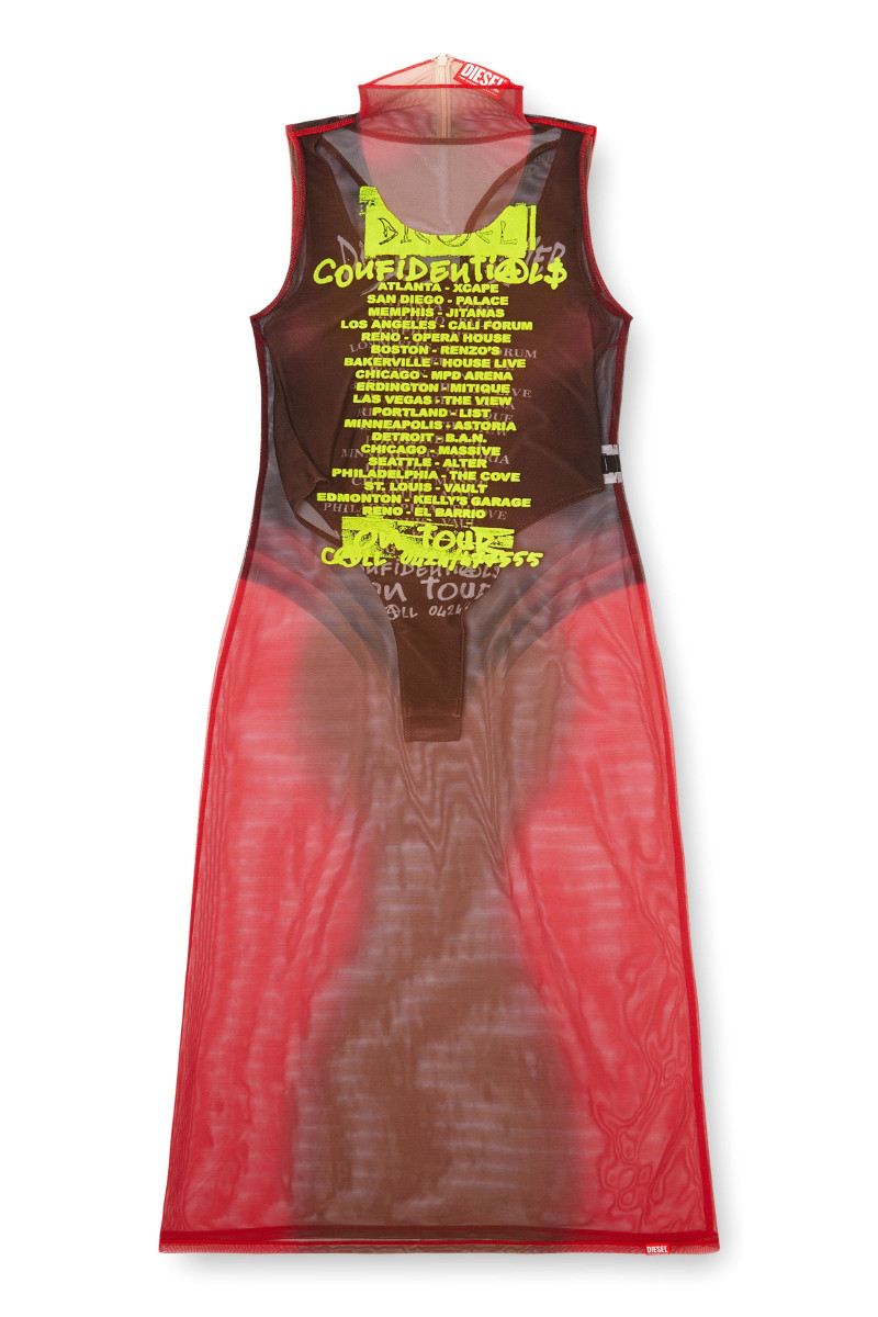 Šaty Diesel D-Agnec Dress Brown