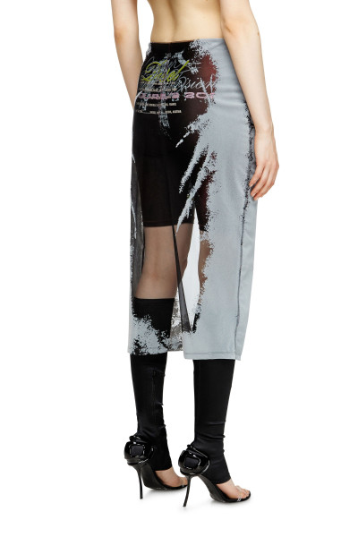 SUKNĚ DIESEL O-LYAC SKIRT - Fotografie č. 3