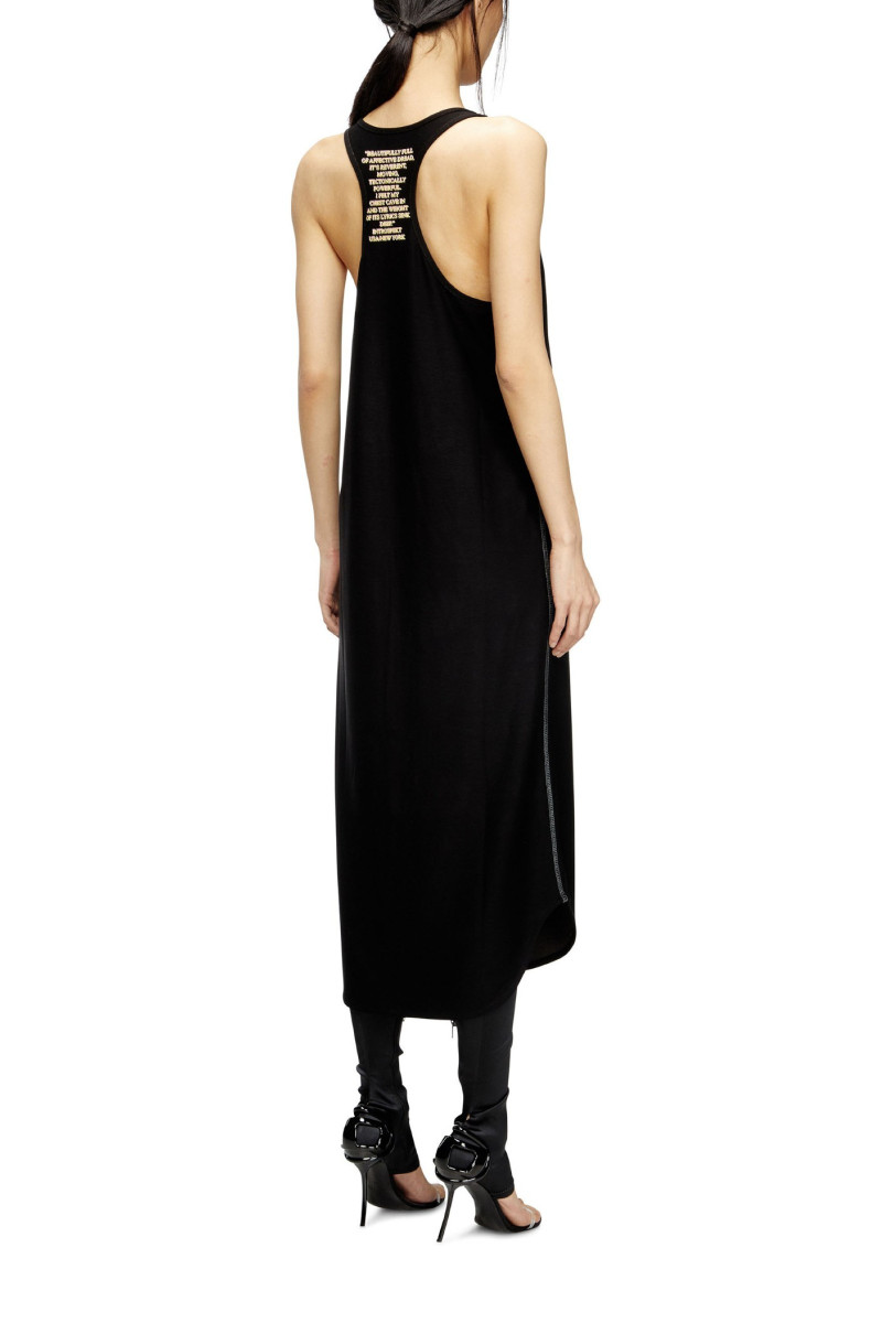 Šaty Diesel D-Shany-Long Dress Black