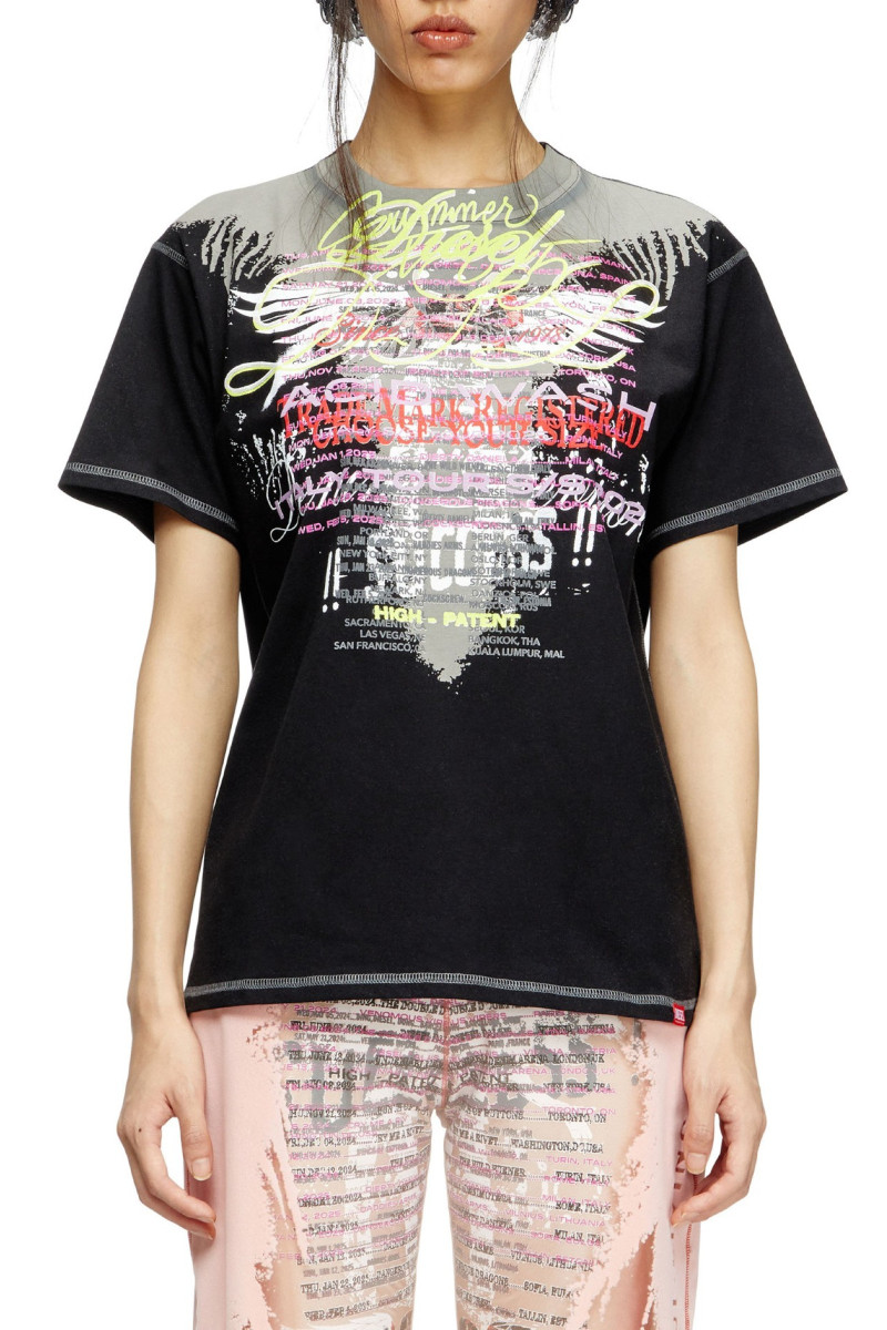 Póló Diesel T-Normac-1 T-Shirt Black