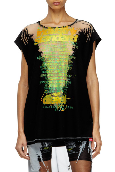 TRIČKO DIESEL T-ISAK-A T-SHIRT - Fotografie č. 5