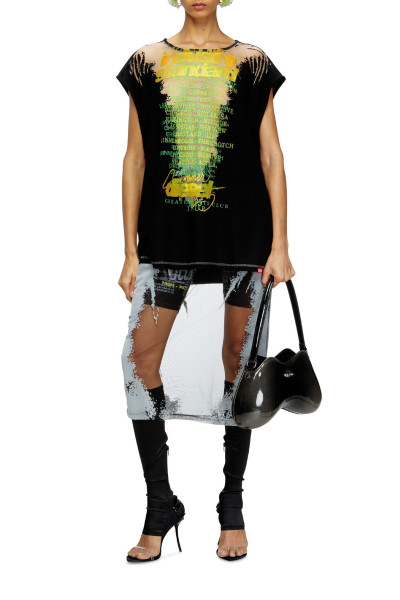 TRIČKO DIESEL T-ISAK-A T-SHIRT - Fotografie č. 6