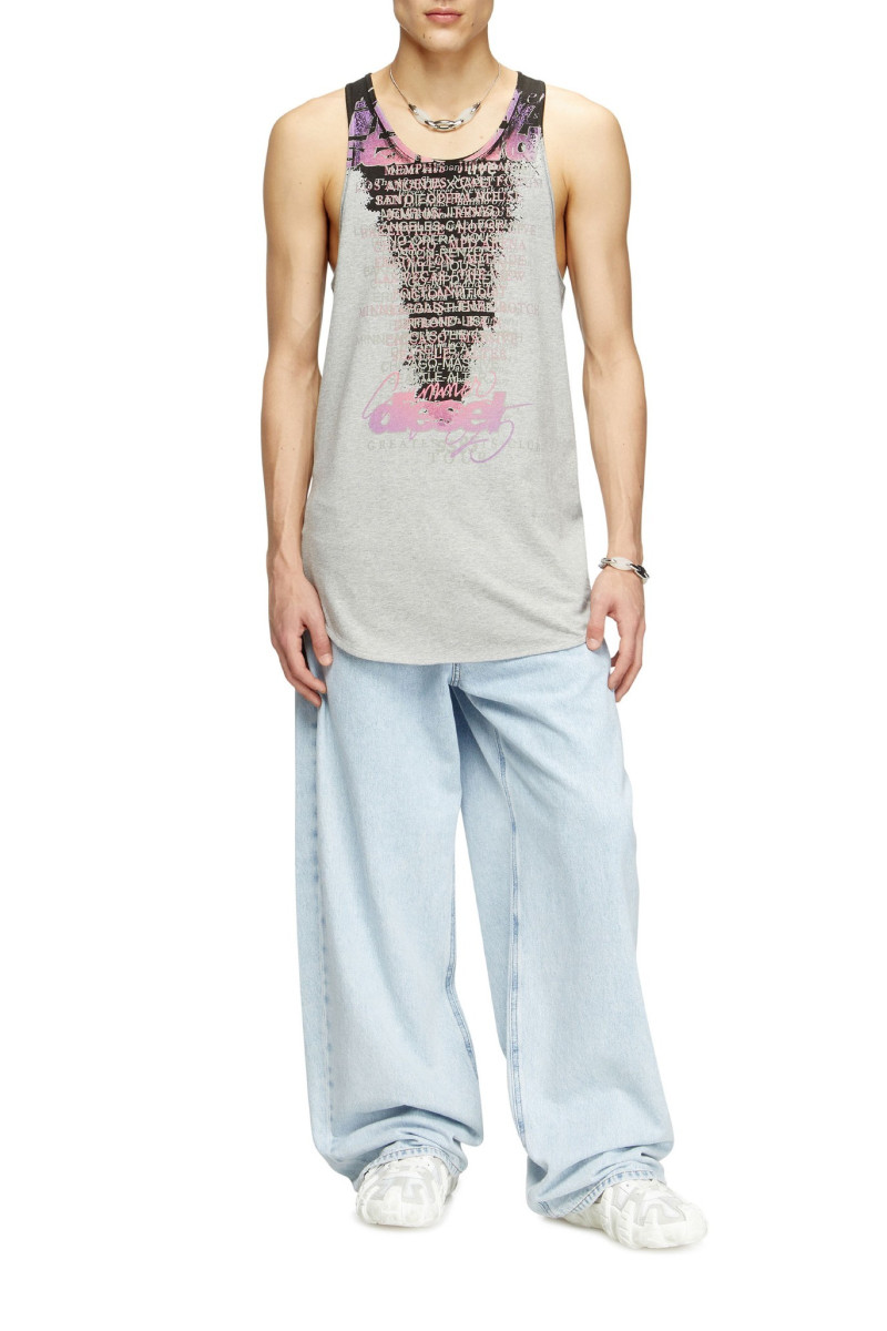 Tričko Diesel T-Shan T-Shirt Grey