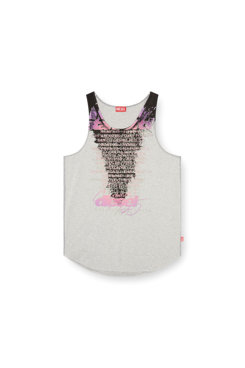 Tričko Diesel T-Shan T-Shirt Grey