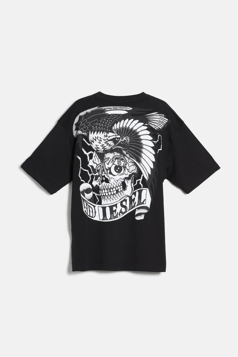 Póló Diesel T-Boggy-T2 T-Shirt Black