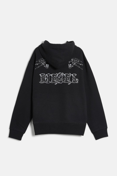 MELEGÍTŐ FELSŐ DIESEL S-MACS-HOOD-T3 SWEAT-SHIRT - Kép 1