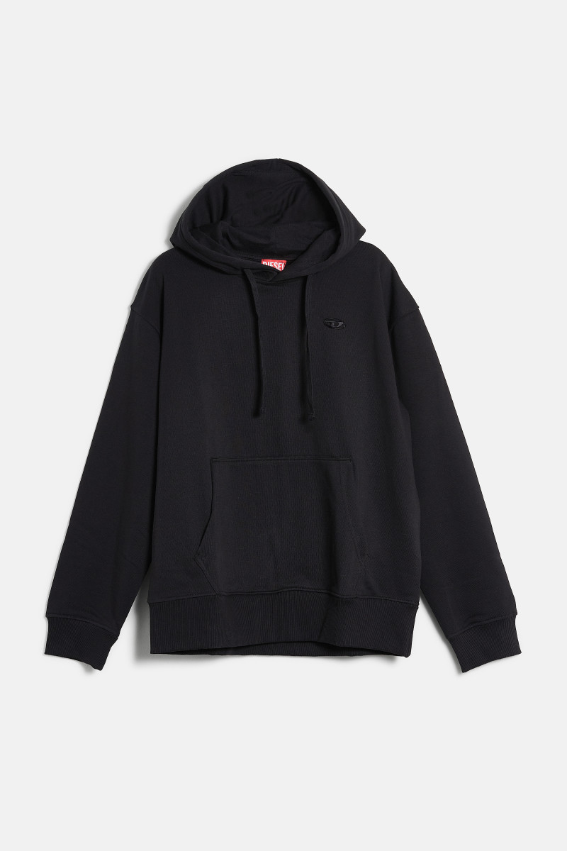 Melegítő Felső Diesel S-Macs-Hood-T4 Sweat-Shirt Black