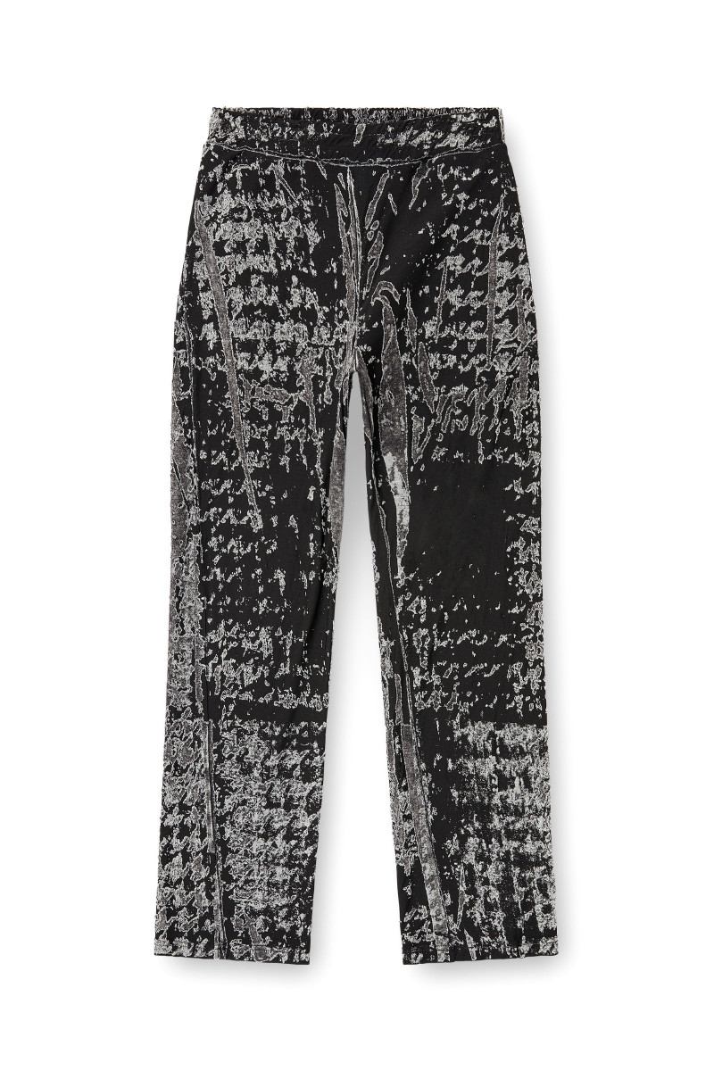 Nohavice Diesel P-Corr Trousers Black