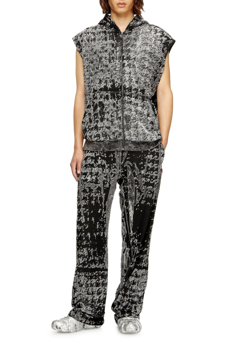 Nohavice Diesel P-Corr Trousers Black