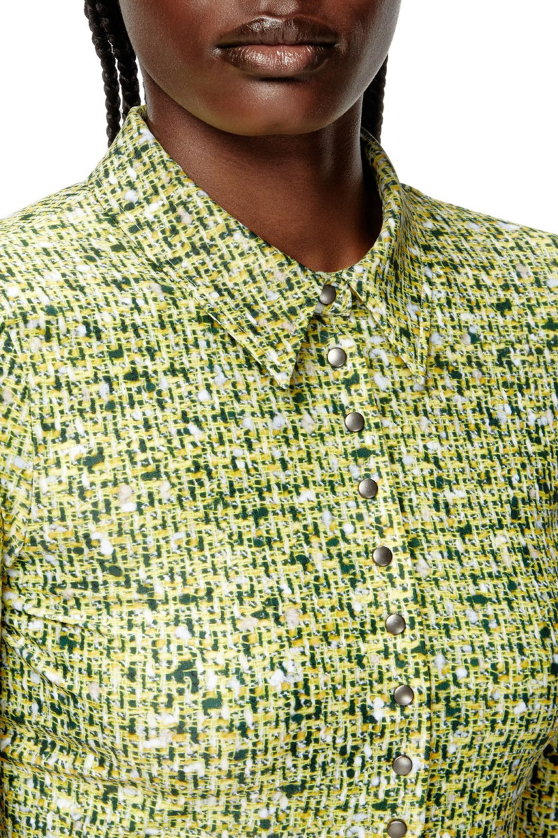 Košeľa Diesel C-Elaz-Bc Shirt Green