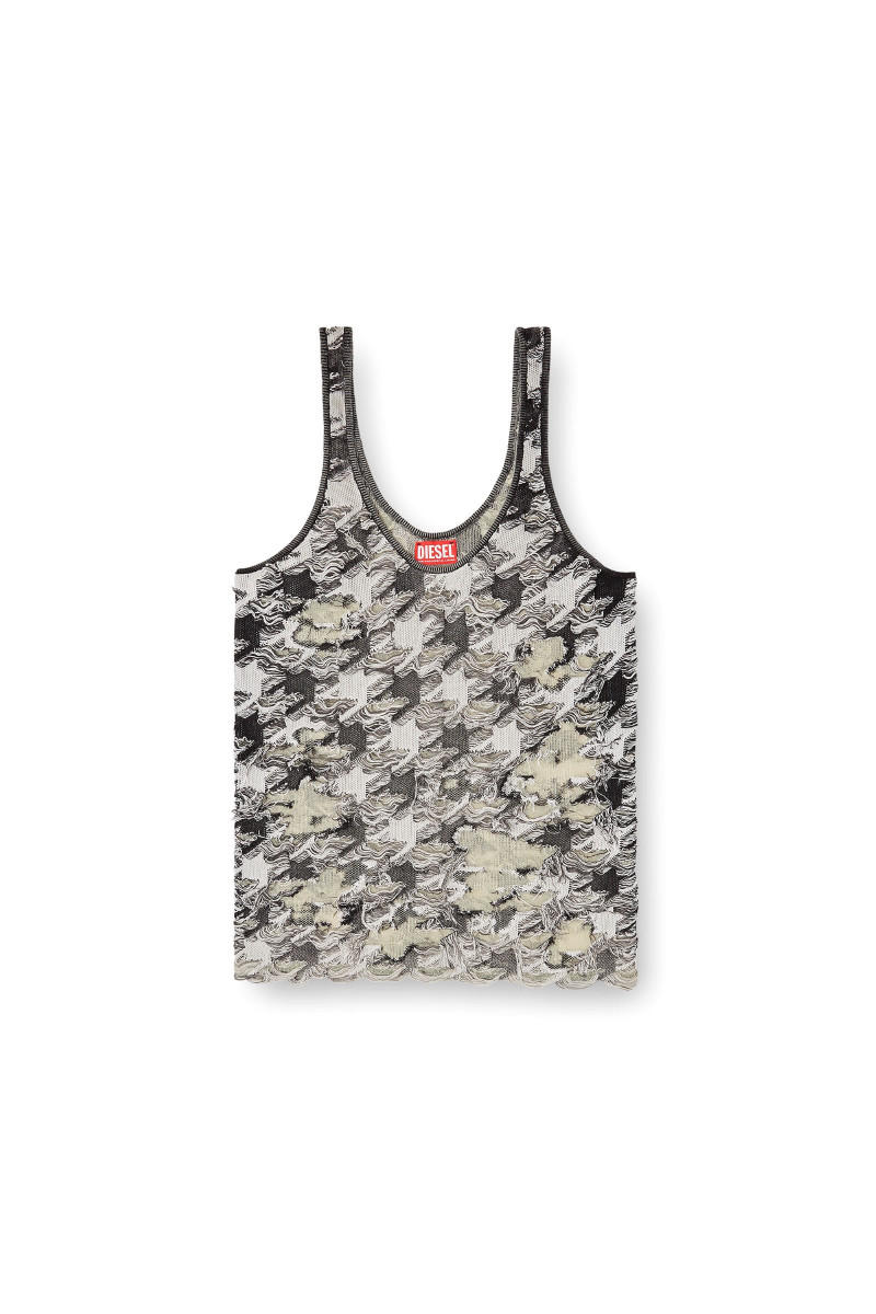 Šaty Diesel M-Signe Knitwear Grey