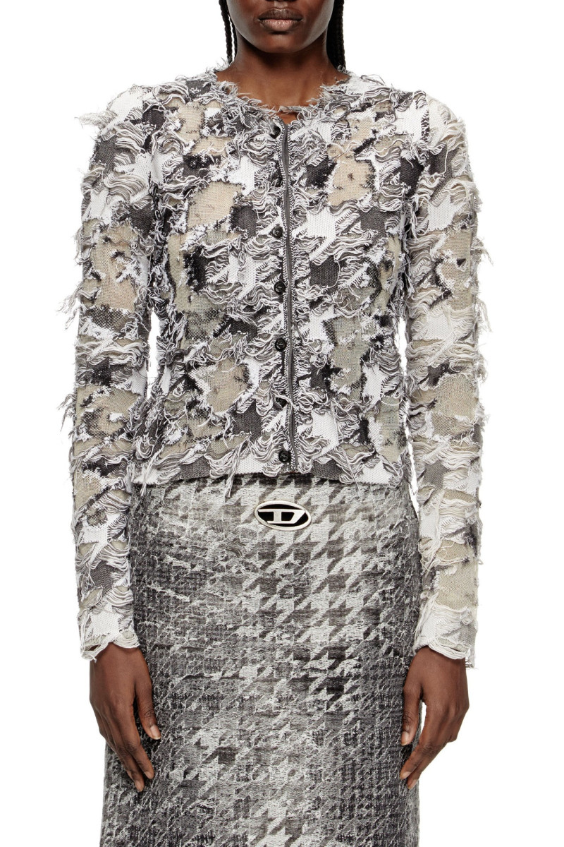 Sveter Diesel M-Sibylla Knitwear Grey