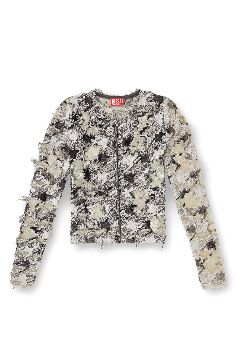 Sveter Diesel M-Sibylla Knitwear Grey