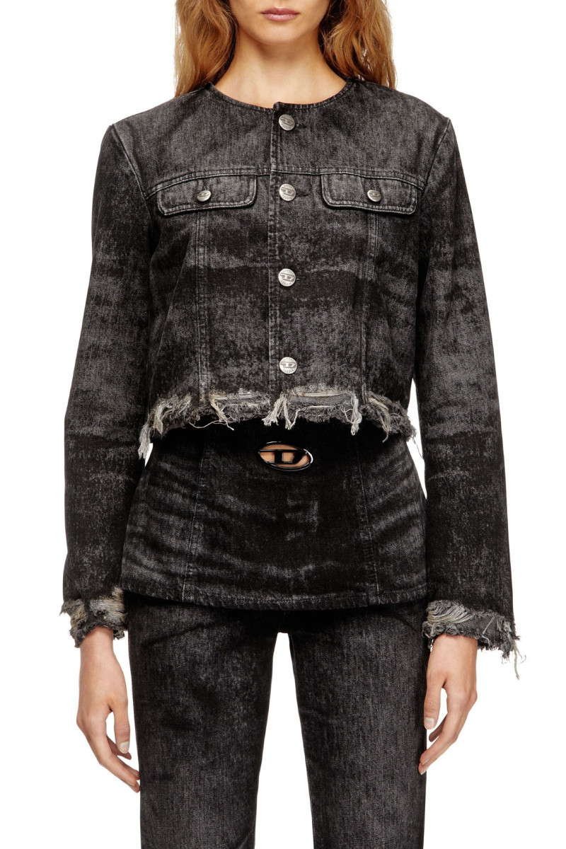 Bunda Diesel De-Graffy-Fsh Jacket Black