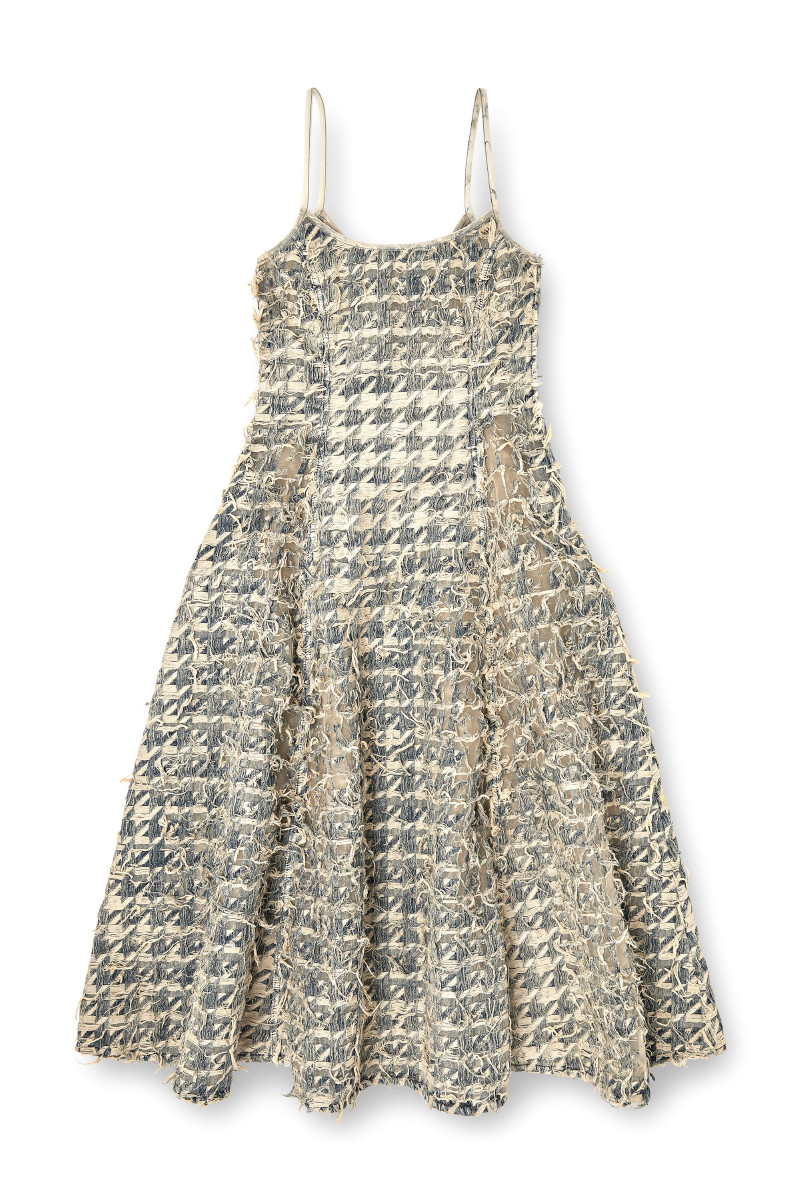 Šaty Diesel De-Sweeney-Long-Fsh Dress Blue