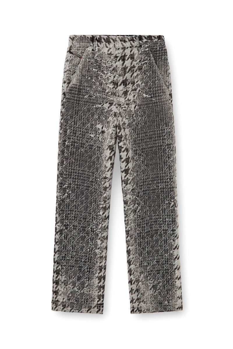 Džínsy Diesel D-Eber-Fsh4 Trousers Black