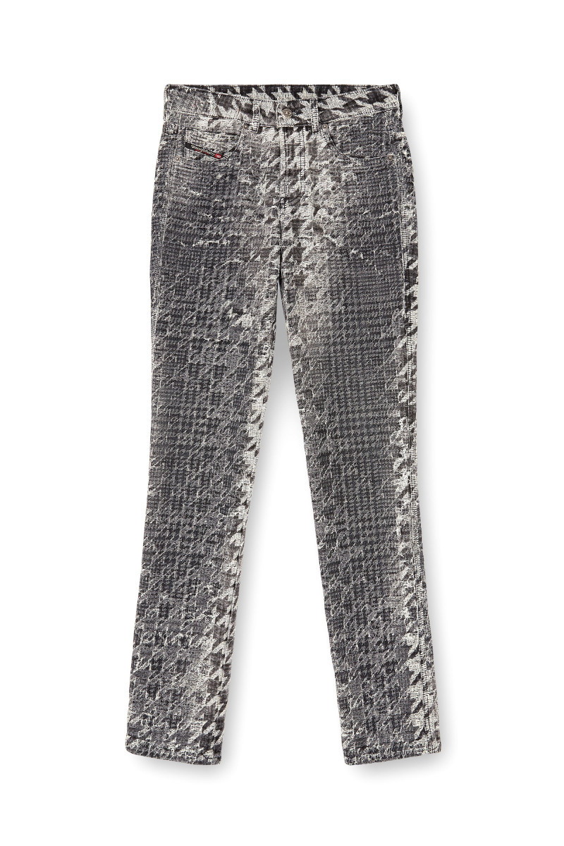 Džínsy Diesel 1992 D-Jiann-Fsh1 Trousers Black