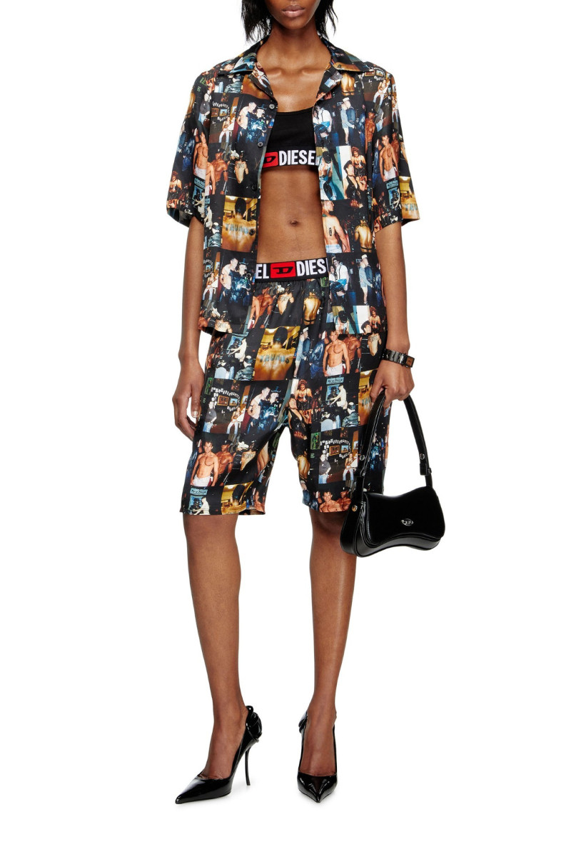 Rövidnadrág Diesel Pr-P-Toll-Shor-Tom25 Shorts Black