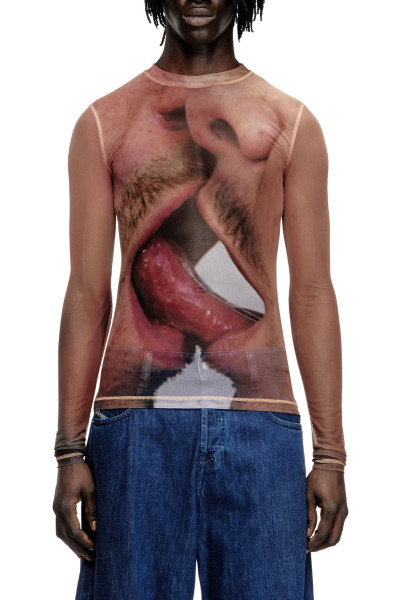 TRIČKO DIESEL PR-T-SIELAR-TOM25-1 T-SHIRT - Fotografia č. 3