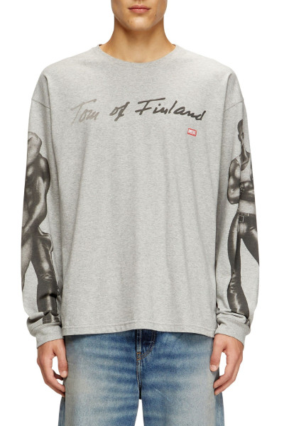 TRIČKO DIESEL PR-T-BOXT-LS-TOM25 T-SHIRT - Fotografia č. 3