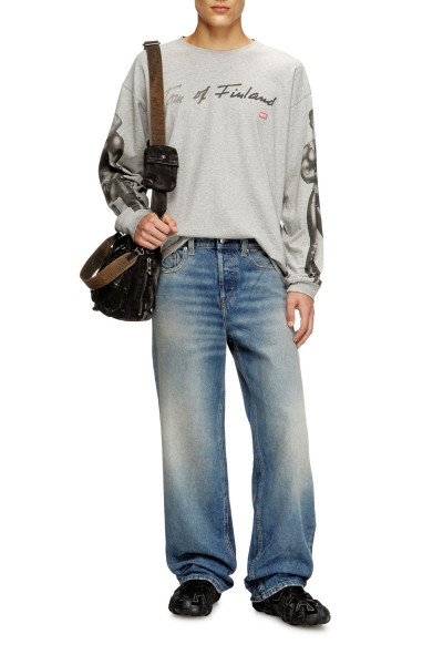 TRIČKO DIESEL PR-T-BOXT-LS-TOM25 T-SHIRT - Fotografia č. 4