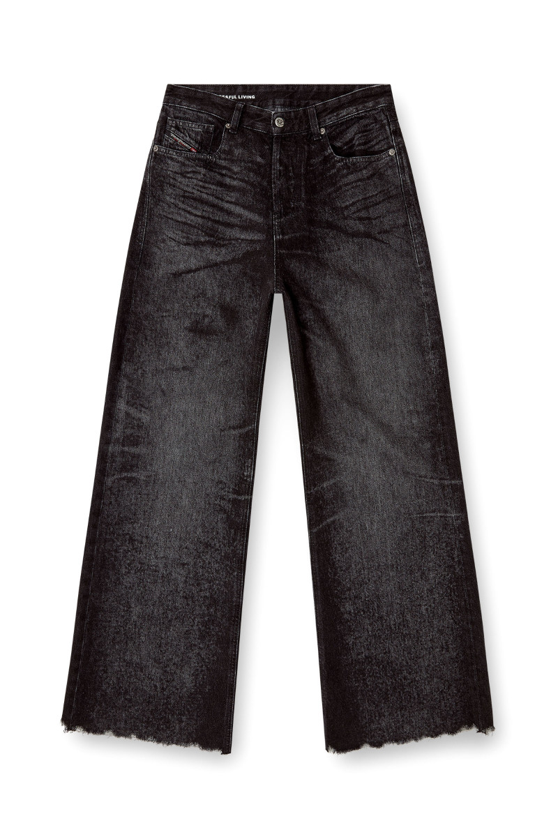 Džínsy Diesel 1996 D-Sire-Fsh1 Trousers Black
