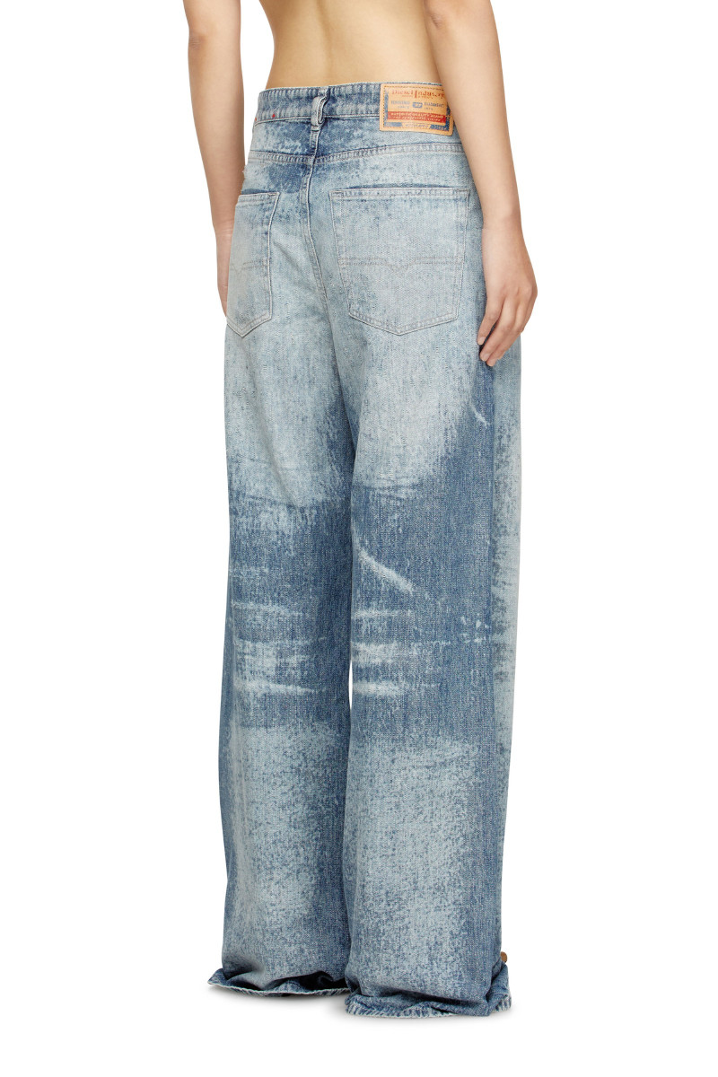 Džínsy Diesel 1996 D-Sire-Fsh Trousers Blue