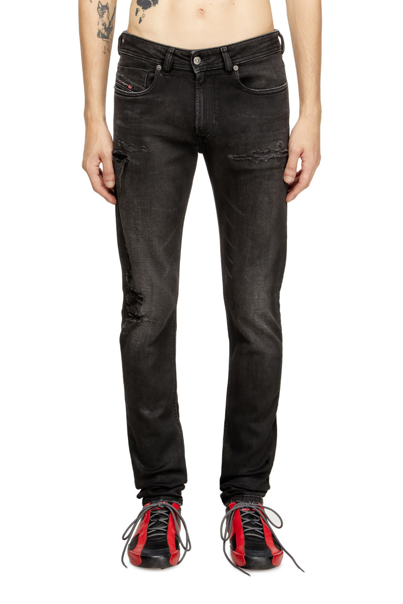 Džínsy Diesel 1979 Sleenker Trousers Black