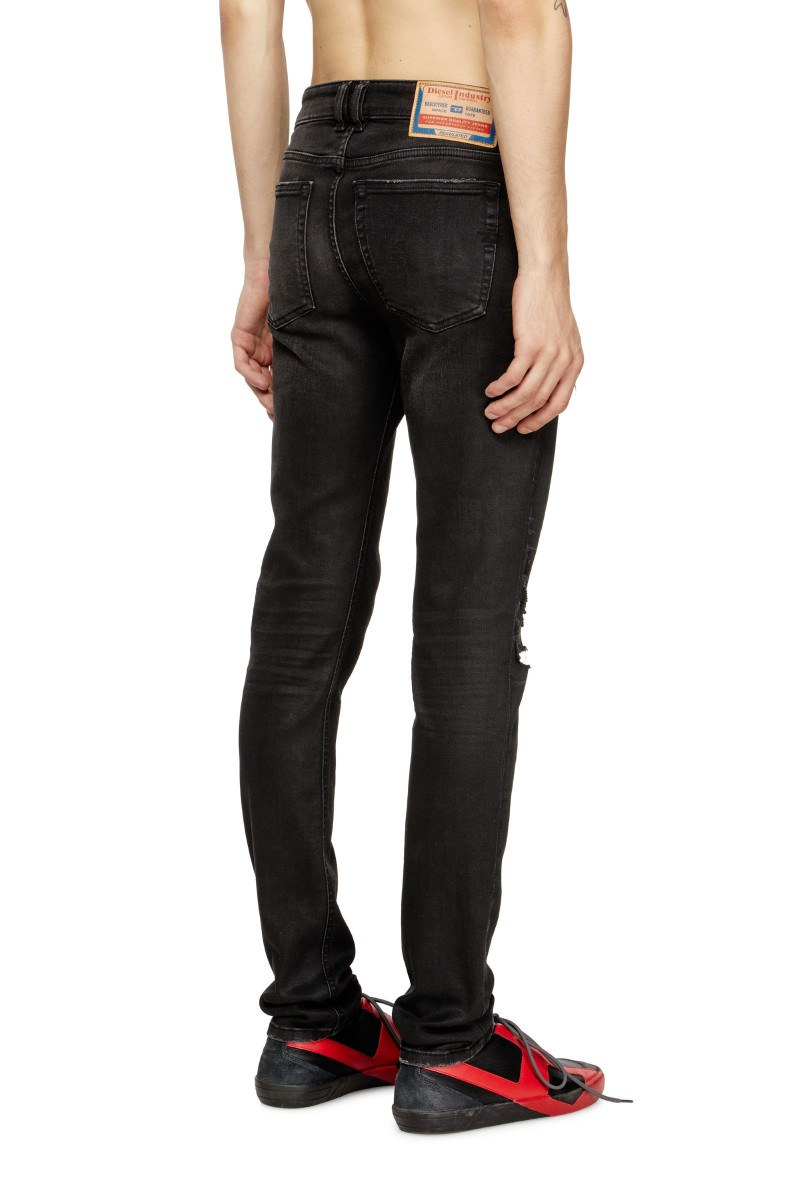 Džínsy Diesel 1979 Sleenker Trousers Black