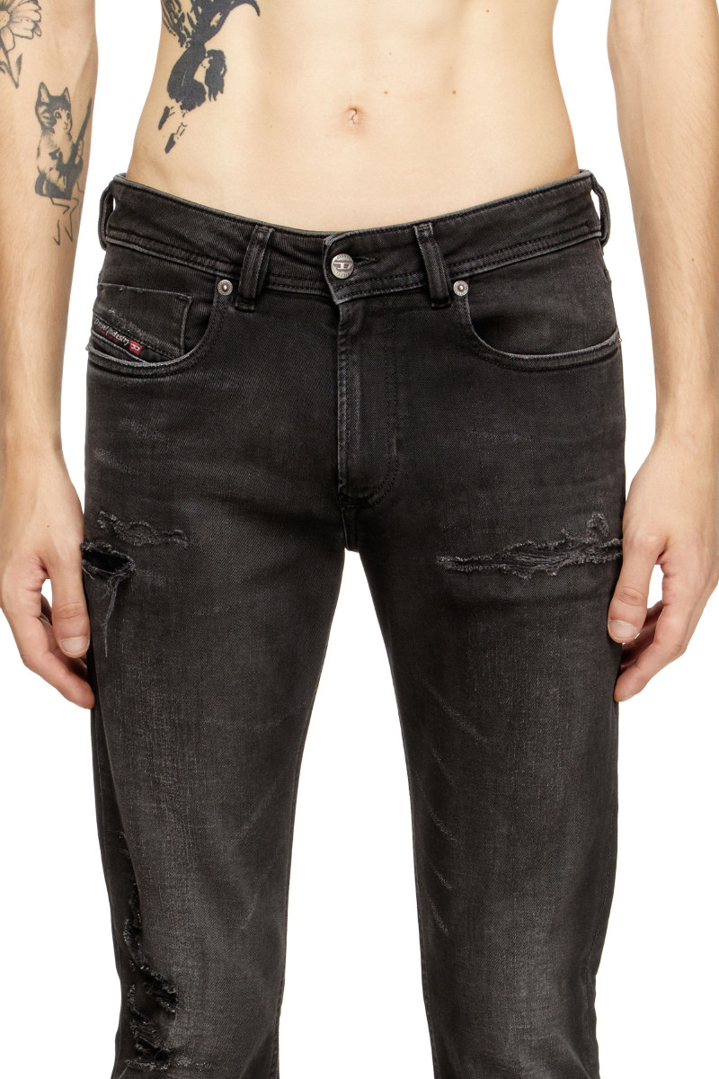 Džínsy Diesel 1979 Sleenker Trousers Black