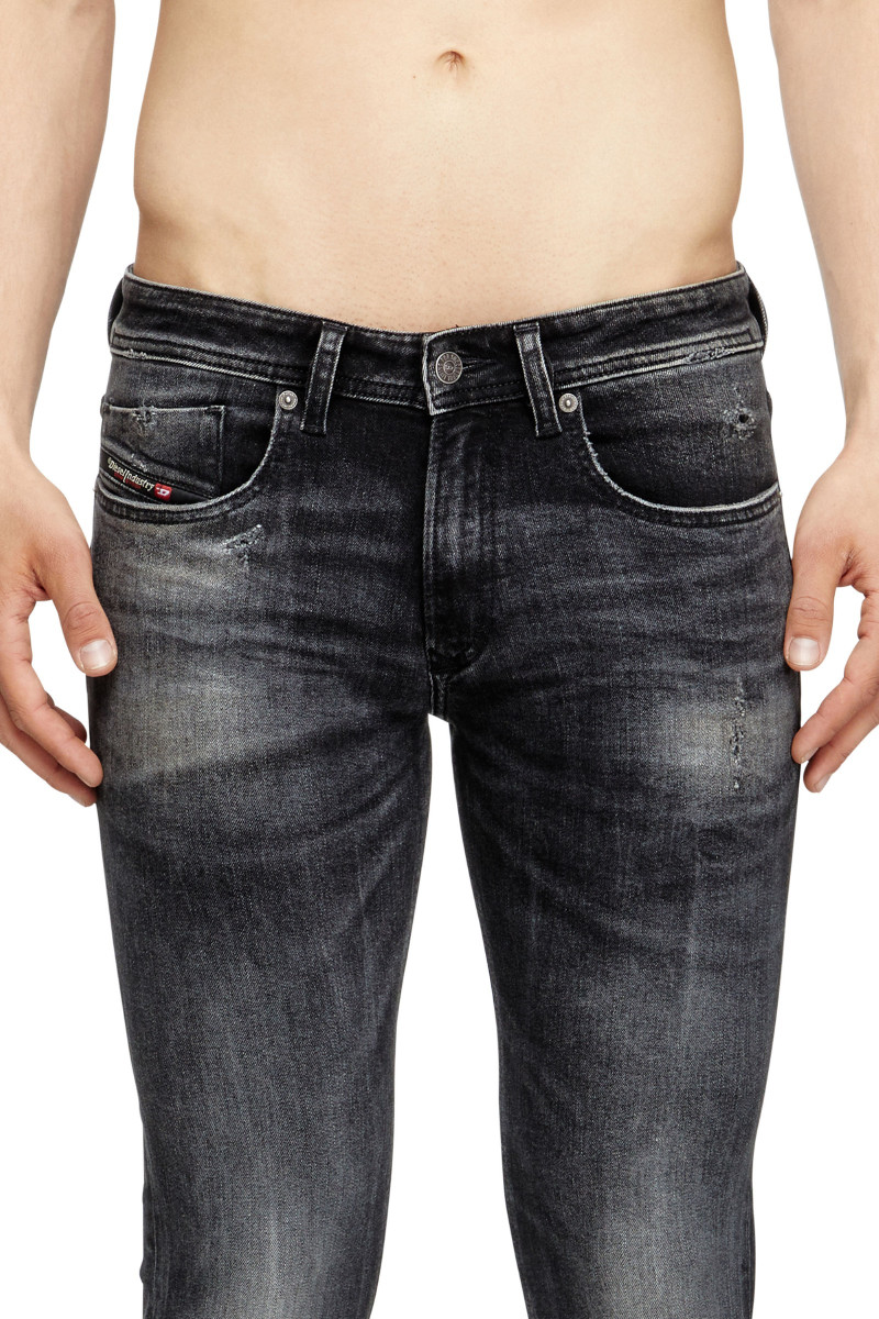 Džínsy Diesel 1979 Sleenker Trousers Black