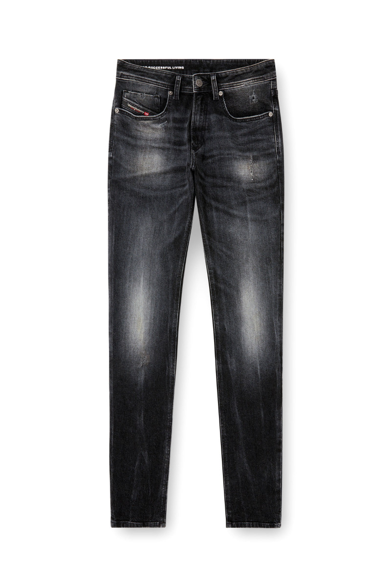 Džínsy Diesel 1979 Sleenker Trousers Black
