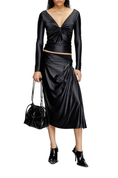 TAŠKA DIESEL SCRUNCH-D BUCKET BAGS - Fotografie č. 5