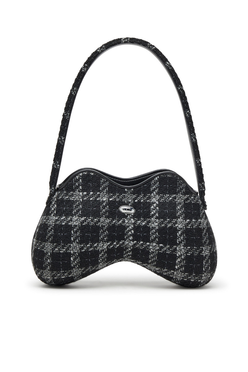 Levně Kabelka diesel play double-d shoulder bag black