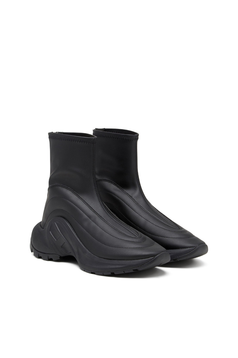 Členková Obuv Diesel D-Runner S-D-Runner Bootie X Sneake Black